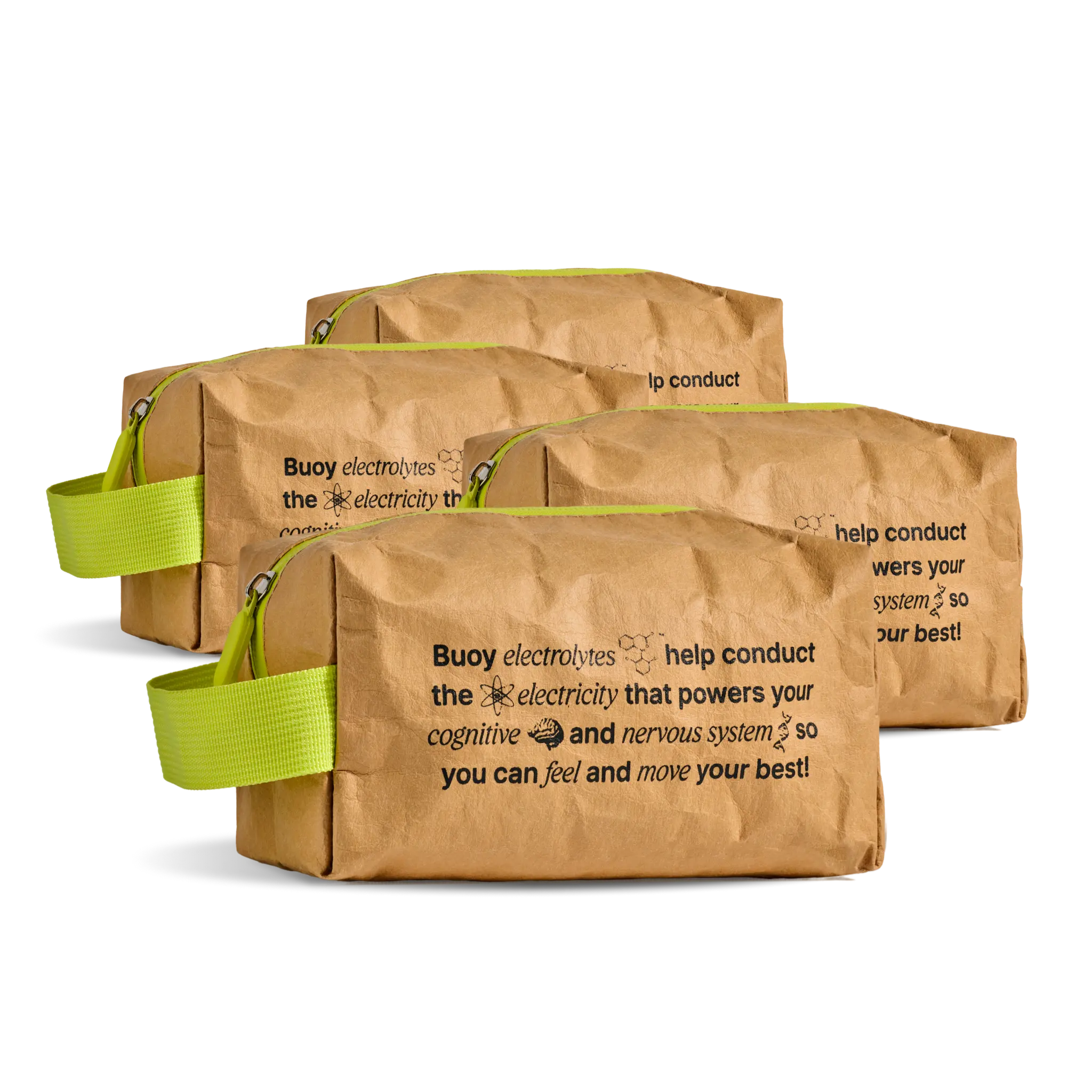 Dopp Kit: 4 Bags