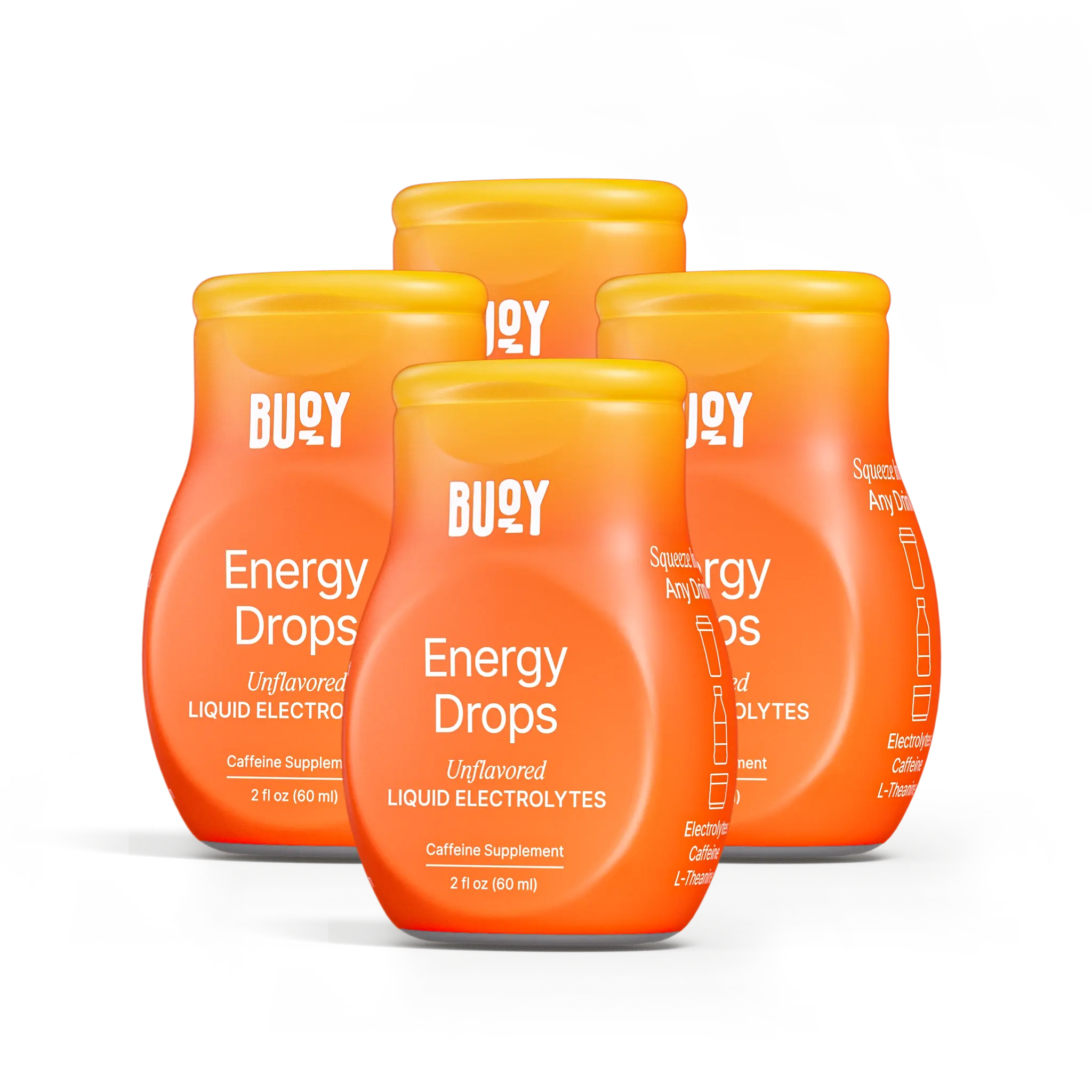 Energy Drops: 4 Bottles